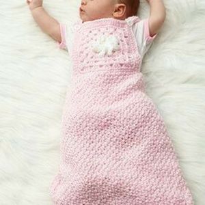 Crochet newborn baby cocoons for girl or boy
